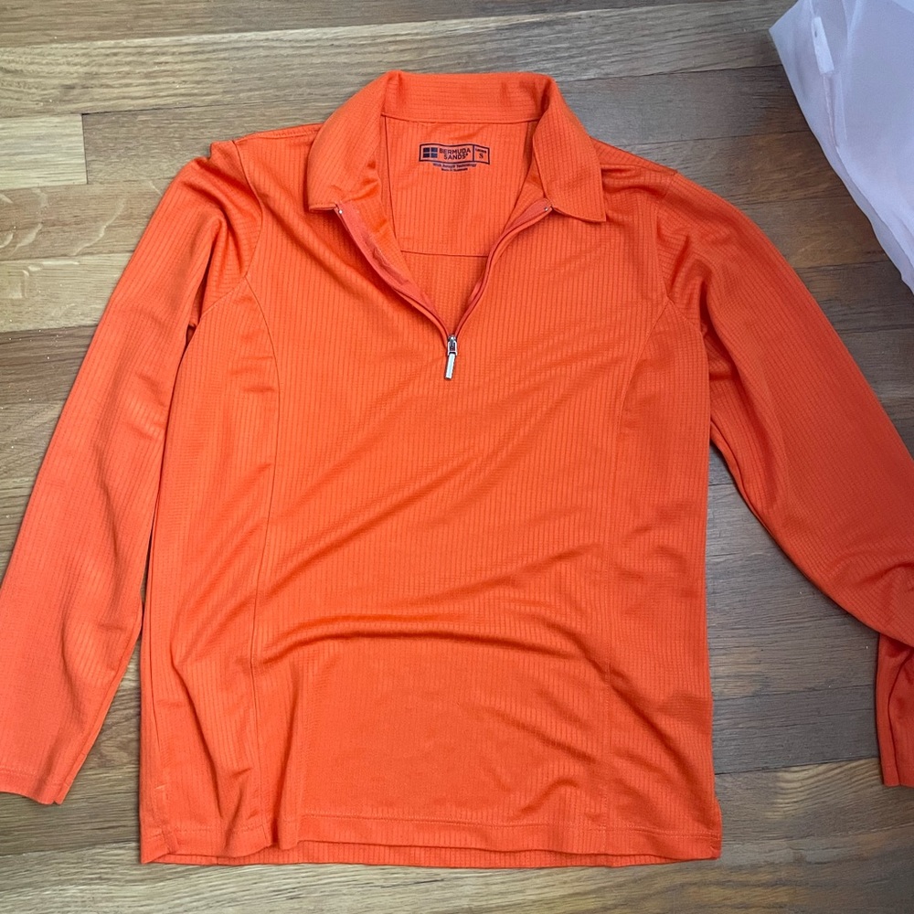 Bermuda Sands Wick Away Technology Long Sleeve Golf, Tennis, Polo Shirt